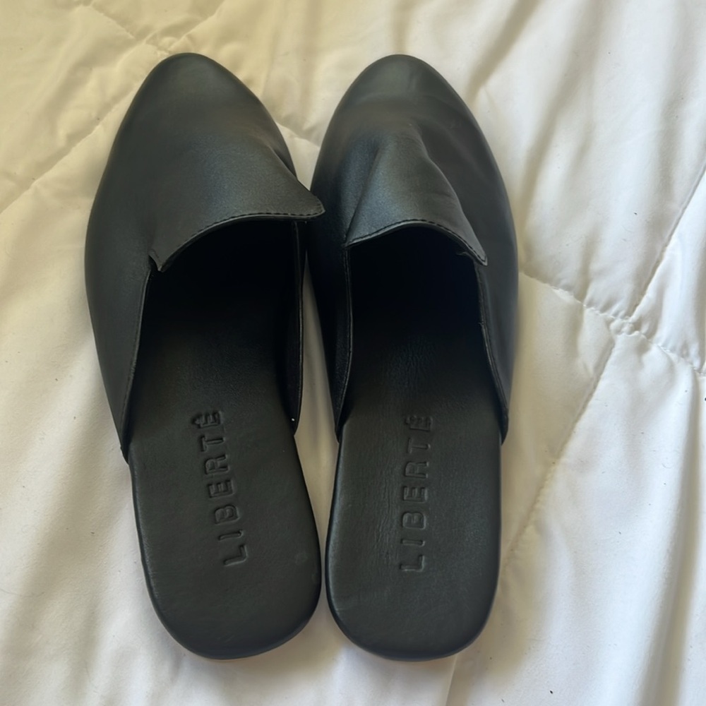 New Liberte Leather Black The Modern Mule. Multiple Sizes — image 8 of 8